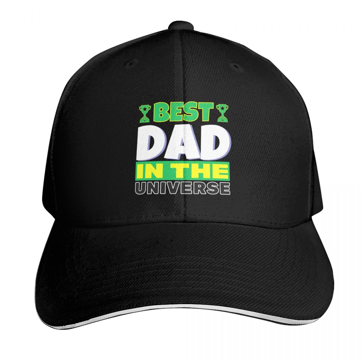 Golf Cap Dad - Best Dad In The Universe (Green