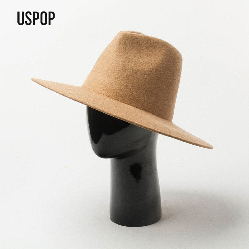 USPOP Autumn Winter Fashion Pl - Fedora Hat Wool review and price