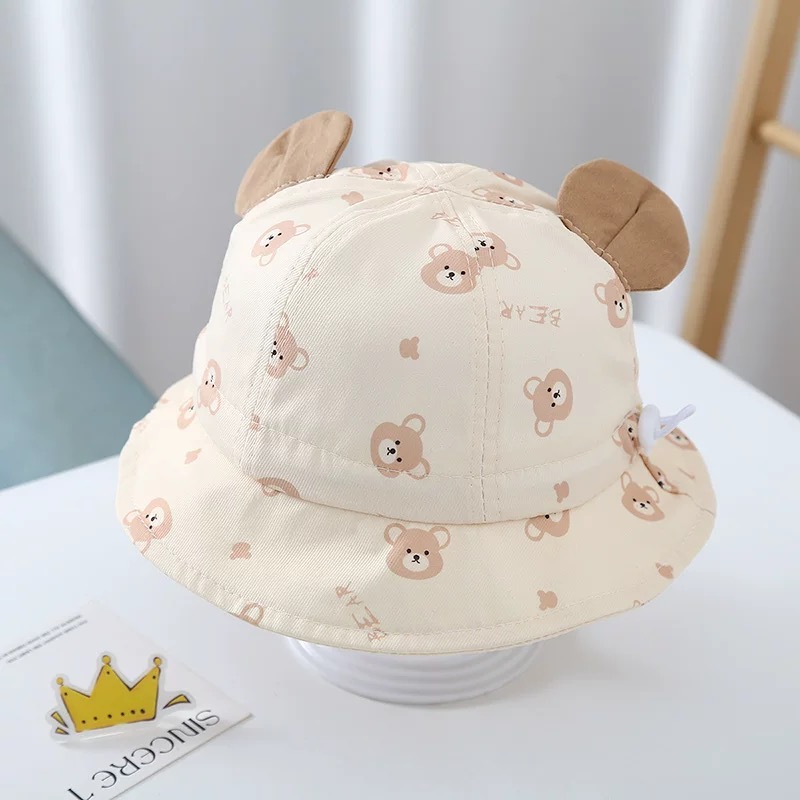 Spring 2026 New Cartoon Bear R - Bucket Hat Cotton review and price