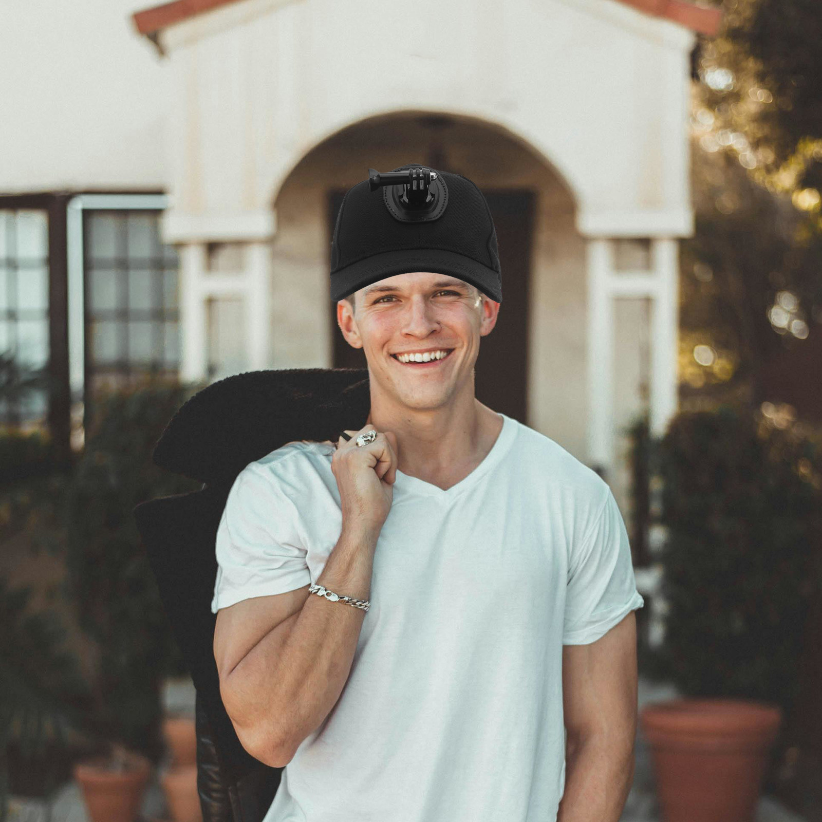 Sports Camera Cap Adjustable C - Dad Hat Cotton review and price