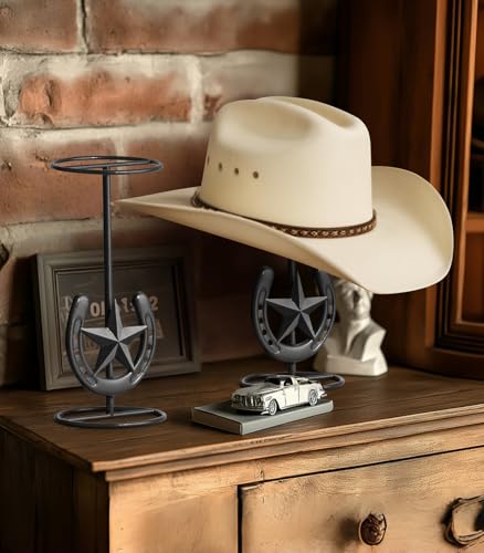 Western Horseshoe Star Hat Sta - Cowboy Hat Straw review and price