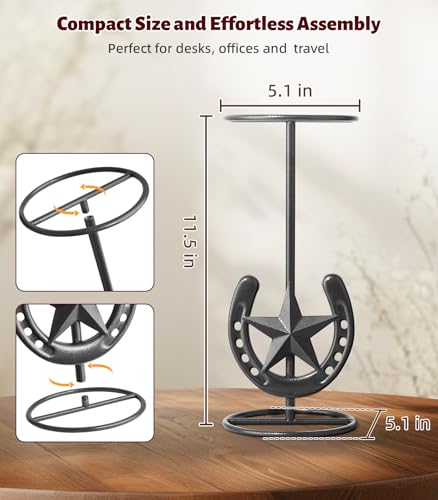 Western Horseshoe Star Hat Sta - Cowboy Hat Straw review and price