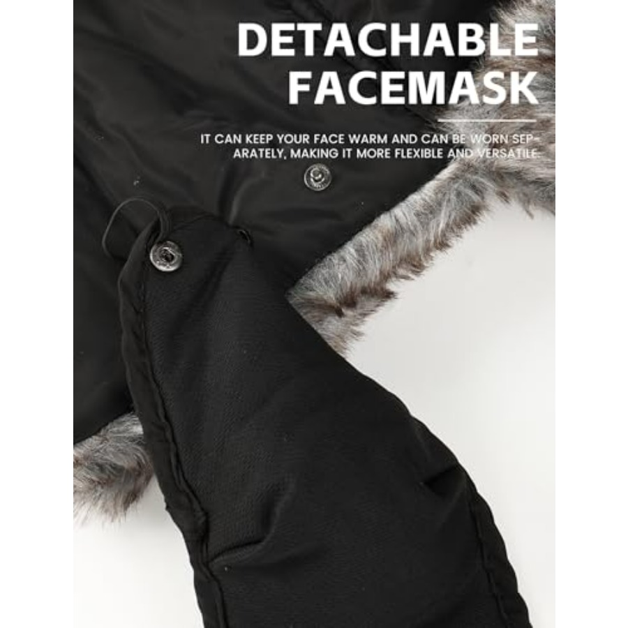 Buauty Fur Trapper Hat for Men - Trapper Hat Ear Flap review and price