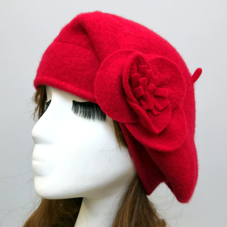 2025 Women Wool Berets Autumn  - Beret French Wool review and price