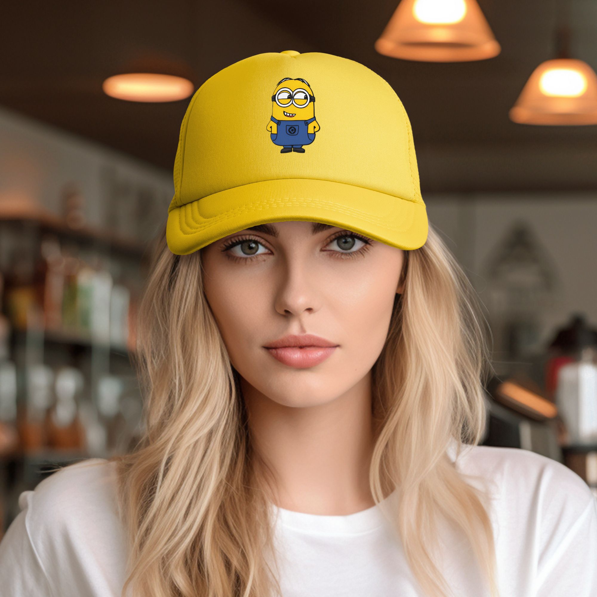 Cooling Breathable Minions Cha - Trucker Cap Mesh review and price