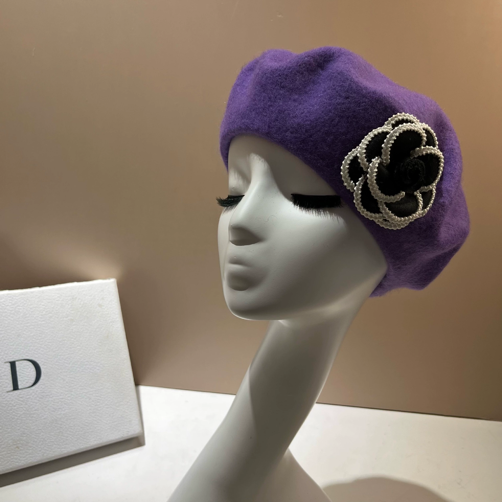 Camellia accessories 2025 autu - Beret French Wool review and price