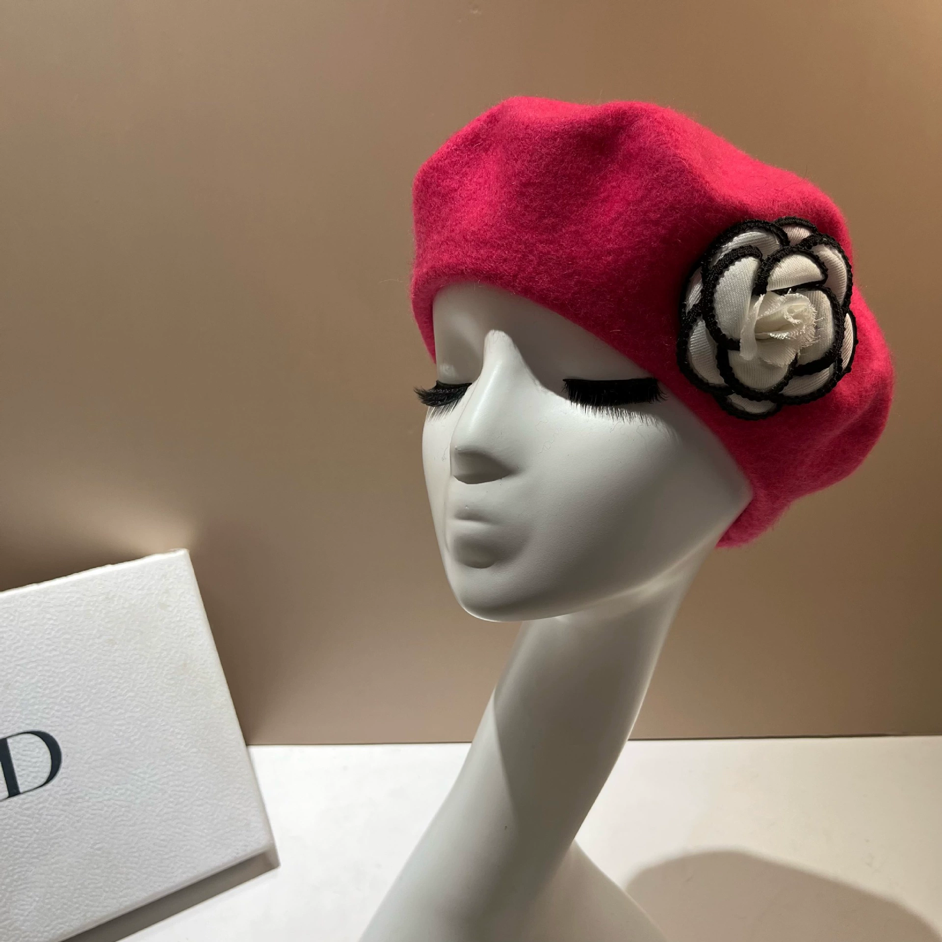 Camellia accessories 2025 autu - Beret French Wool review and price