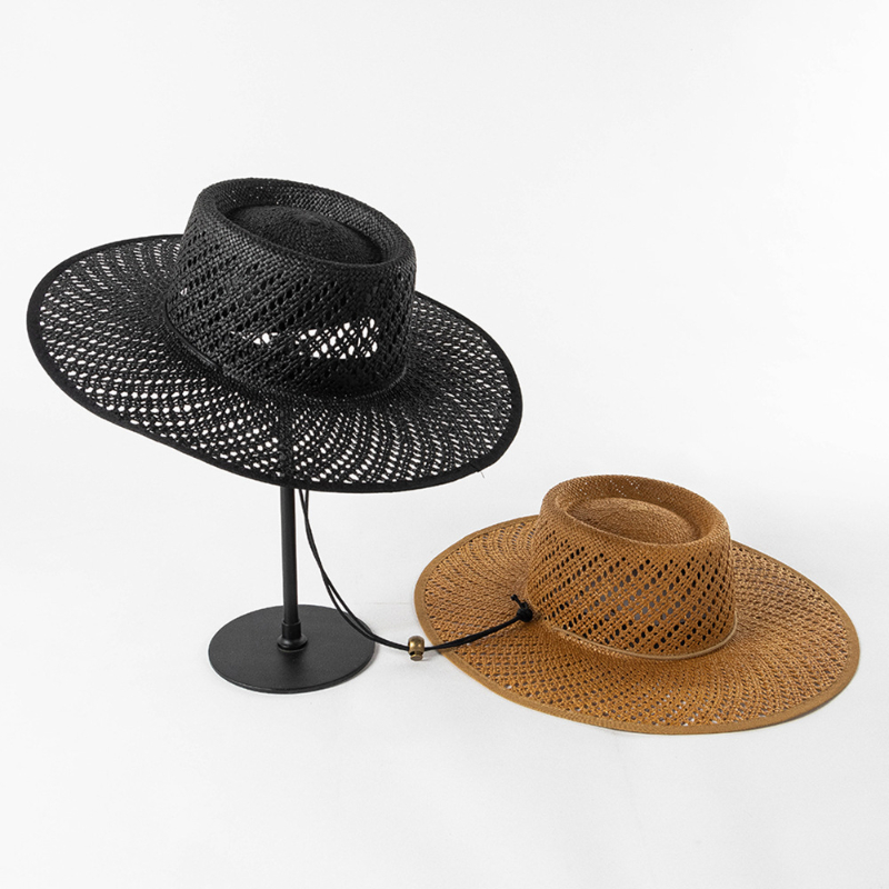New Hand Woven Hollow Circular - Cowboy Hat Straw review and price