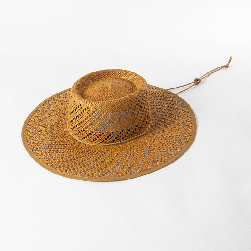 New Hand Woven Hollow Circular - Cowboy Hat Straw review and price