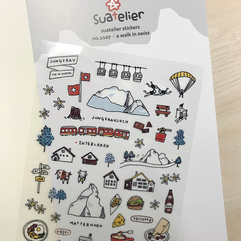 Suatelier Journal Stickers Wal - Running Cap Lightweight review and price