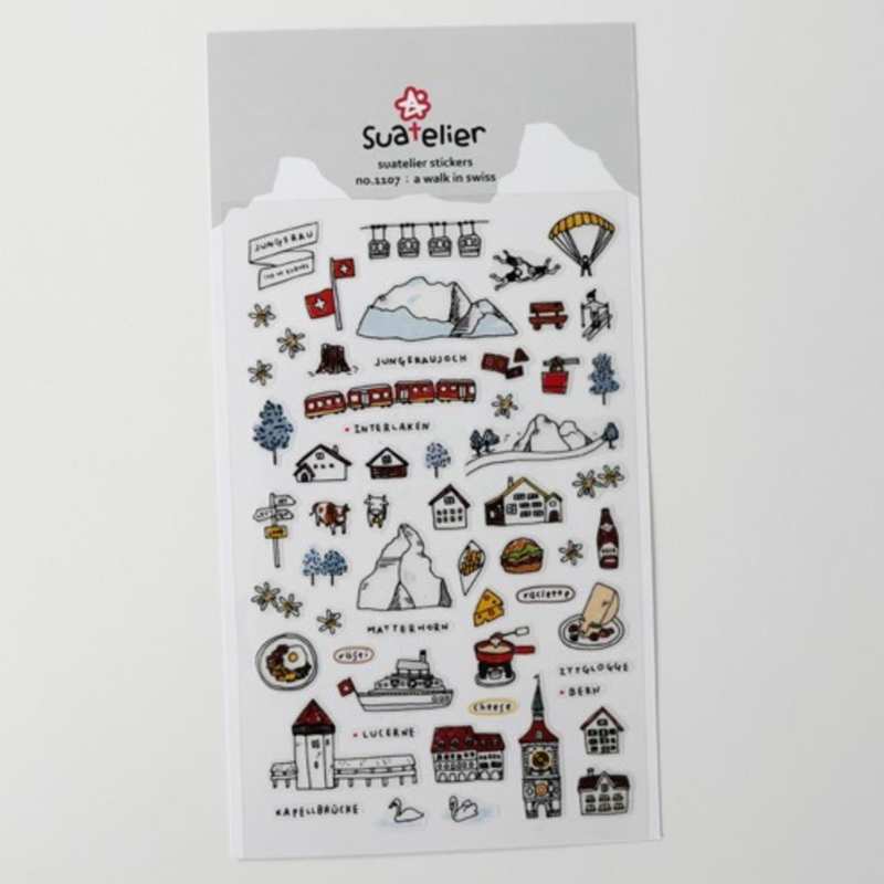 Suatelier Journal Stickers Wal - Running Cap Lightweight review and price