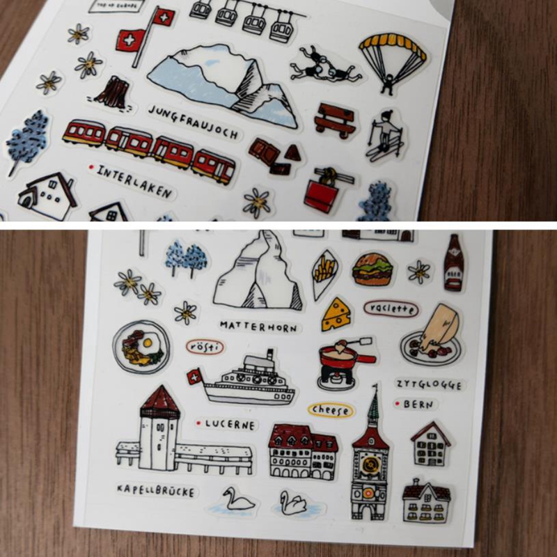 Suatelier Journal Stickers Wal - Running Cap Lightweight review and price