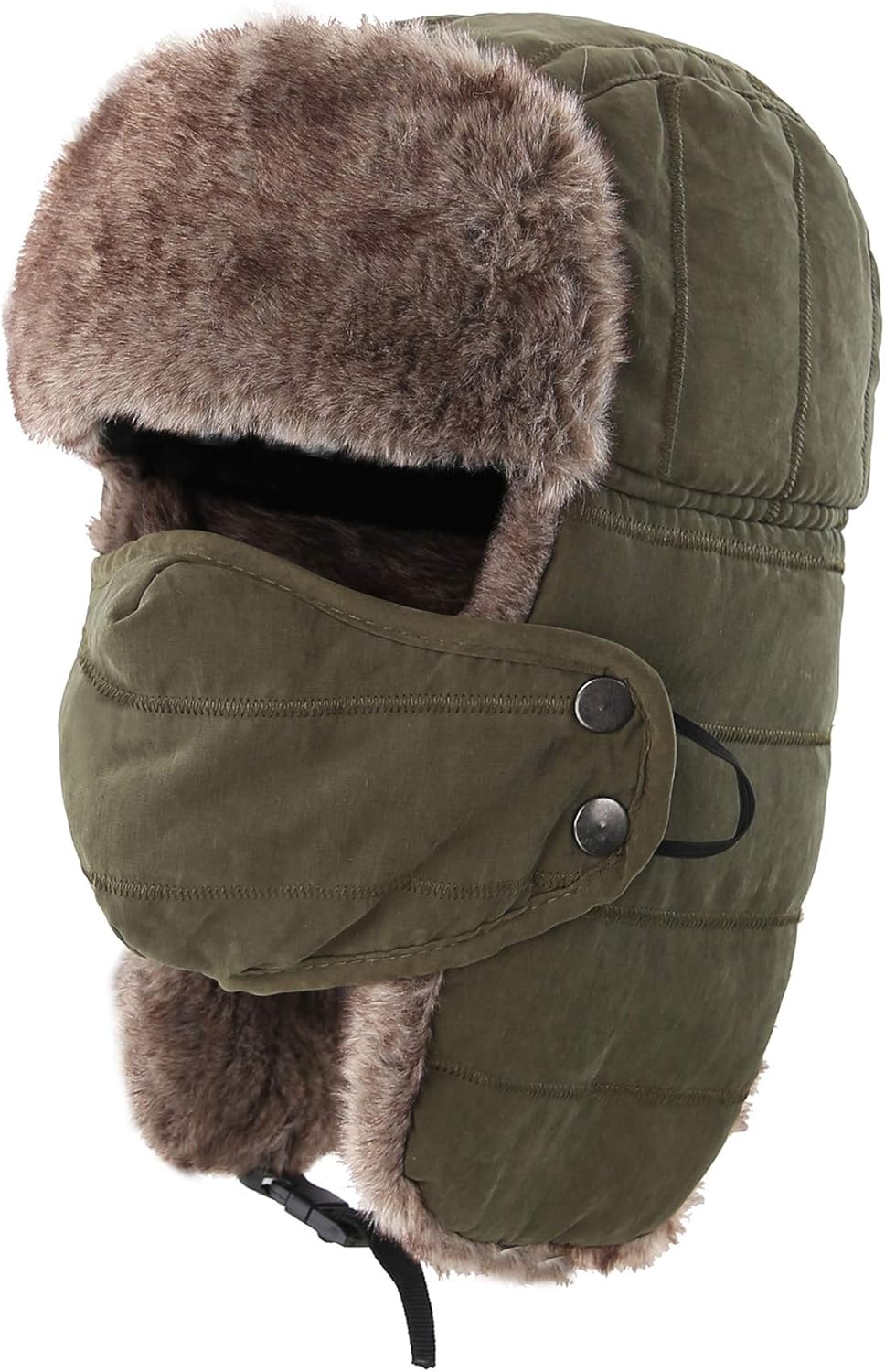 Men's Trapper Hat with Ear Fla - Winter Trapper Hat review and price
