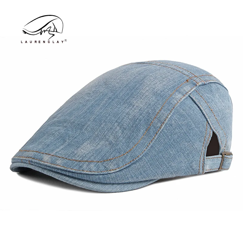 Denim Newsboy Hats Adjustable  - Newsboy Cap Ivy review and price
