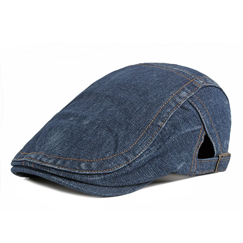 Denim Newsboy Hats Adjustable  - Newsboy Cap Ivy review and price
