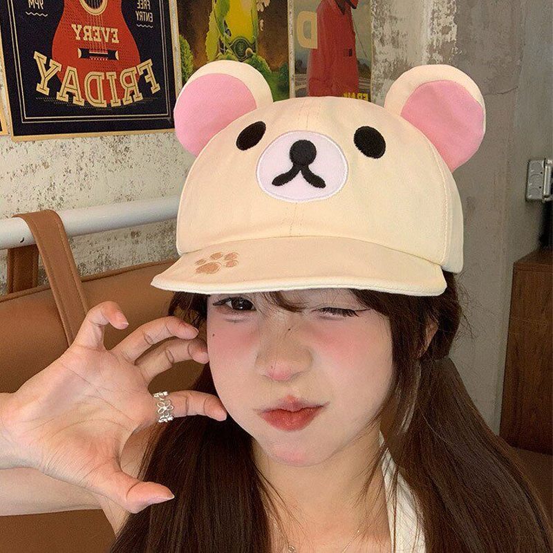 Rilakkuma Bear With Ear Cap Su - Visor Sun Hat review and price