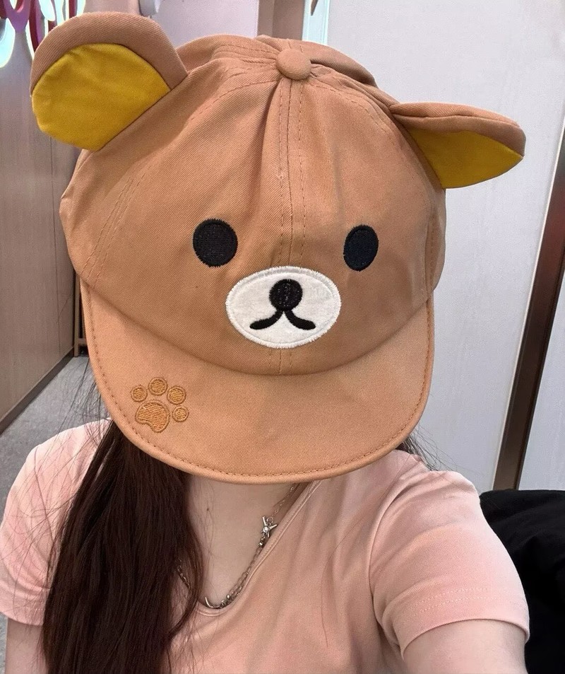 Rilakkuma Bear With Ear Cap Su - Visor Sun Hat review and price