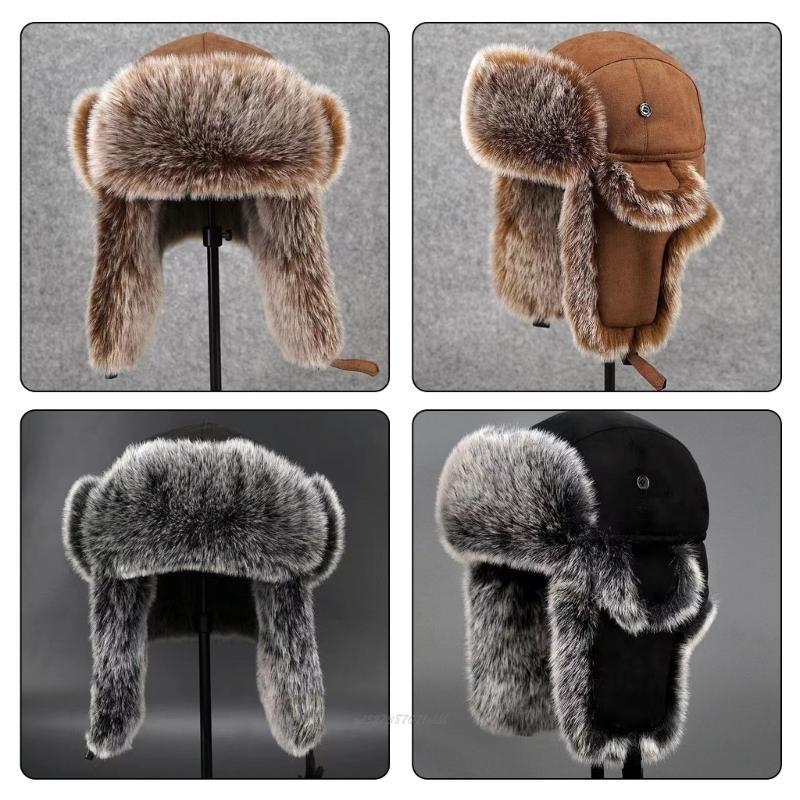 X5XA Adult Furry Lined Trapper - Trapper Hat Ear Flap review and price