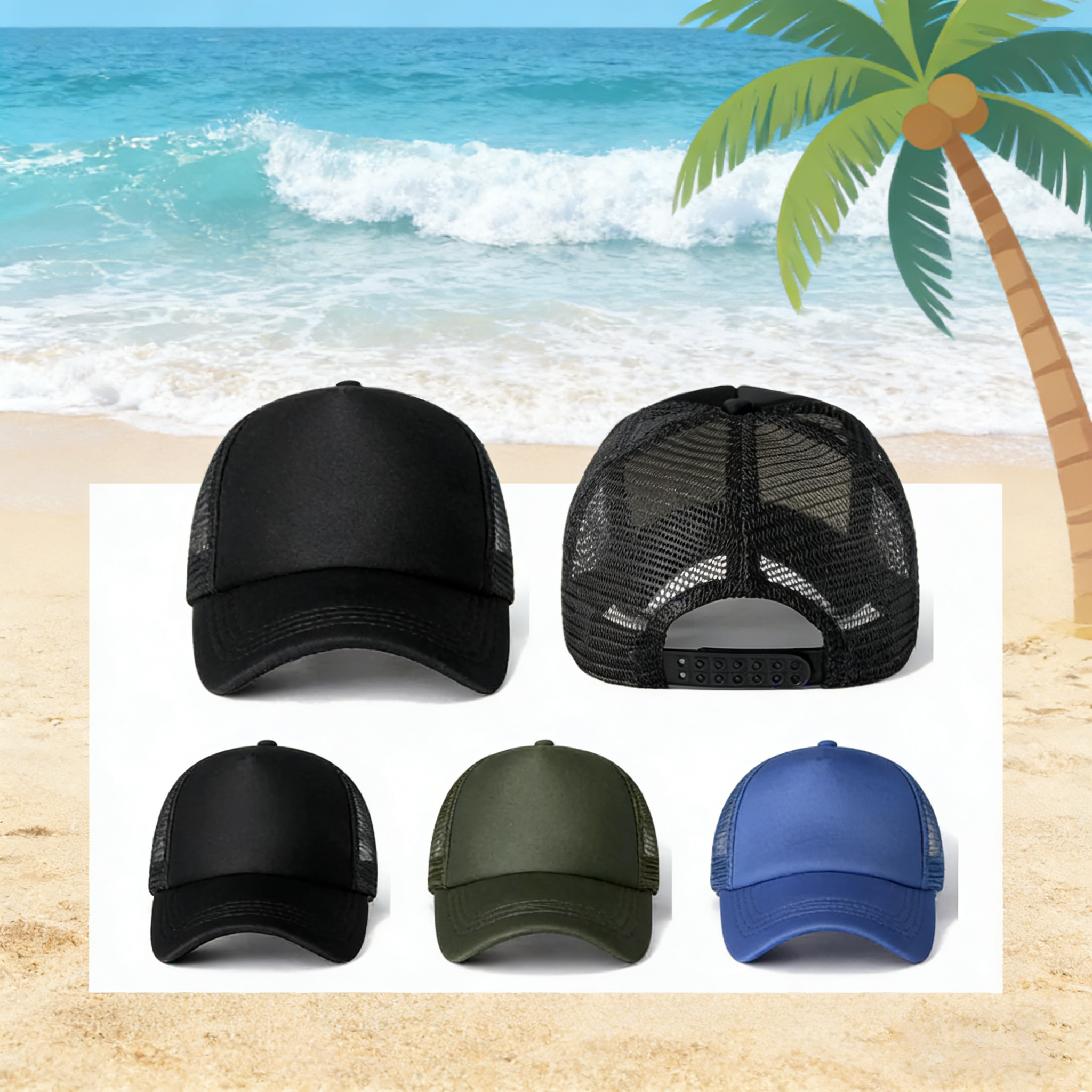 2026New model Unisex Cap Casua - Trucker Cap Mesh review and price