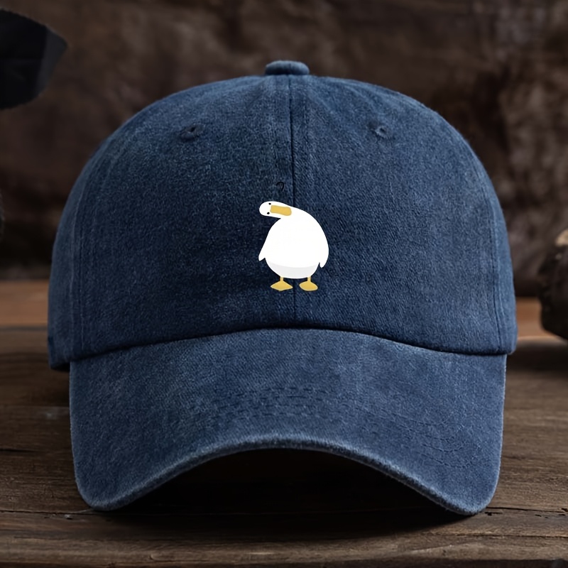 Cute duck print baseball cap w - Baseball Cap Structured review and price