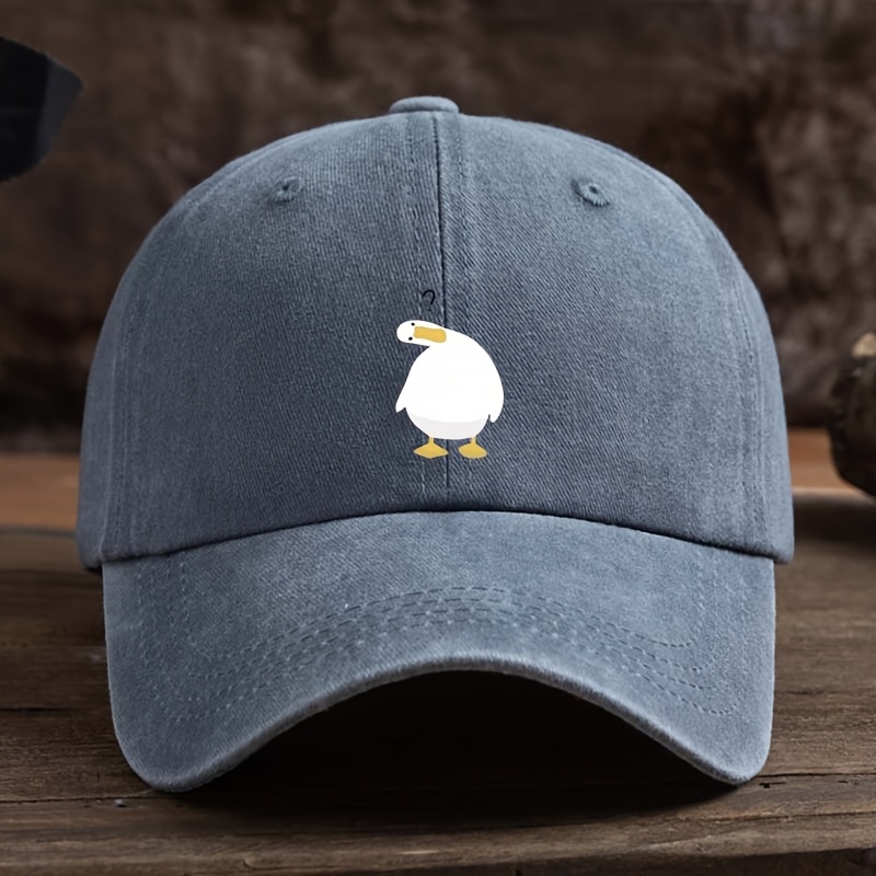Cute duck print baseball cap w - Baseball Cap Structured review and price