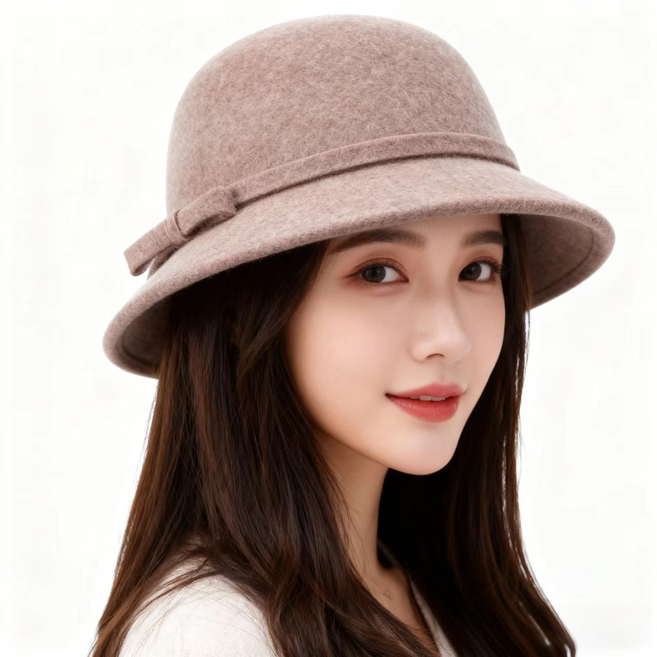 100% Real Wool Women Hats Autu - Fedora Hat Wool review and price