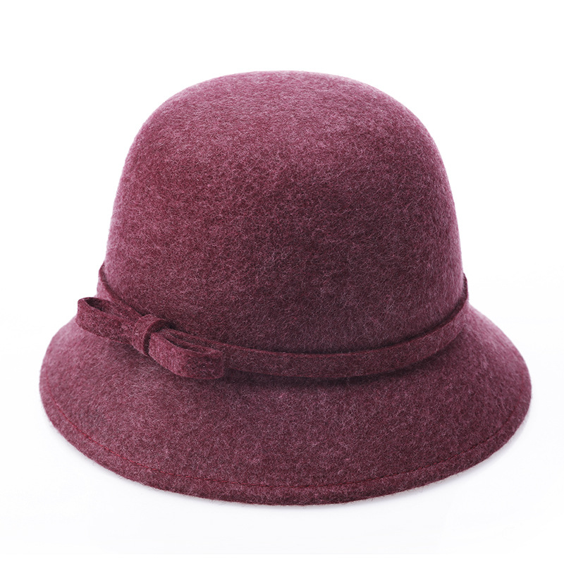 100% Real Wool Women Hats Autu - Fedora Hat Wool review and price