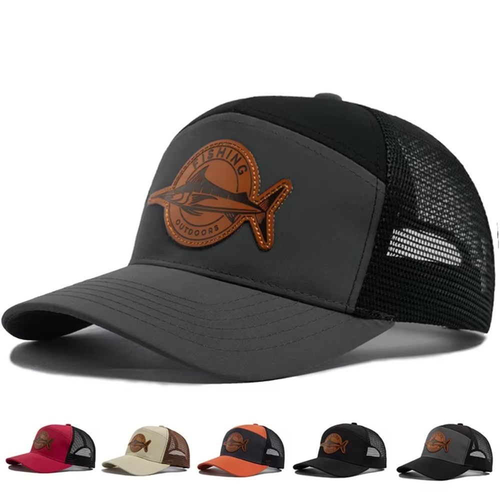 Fashion Shark Pattern Fishing  - Trucker Cap Mesh review and price
