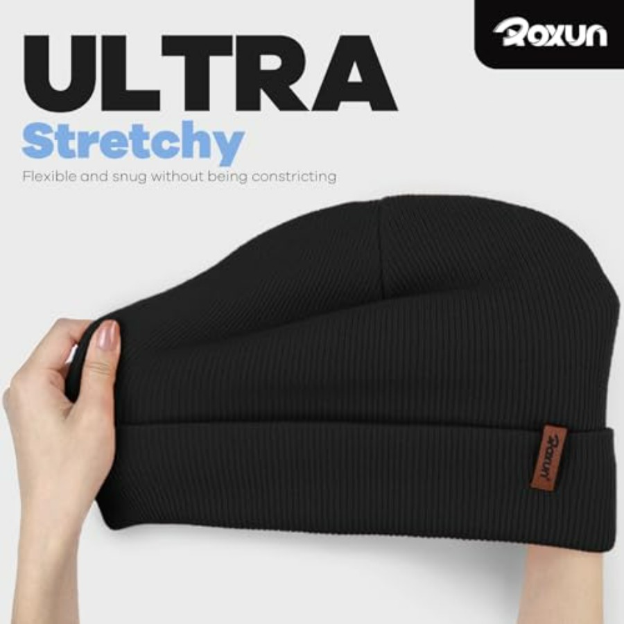 ROXUN Beanie for Men/Women Win - Beanie Cuffed Knit review and price