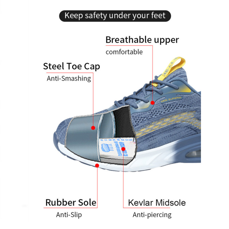 Industrial Safety Shoes With S - Snapback Hat Flat review and price