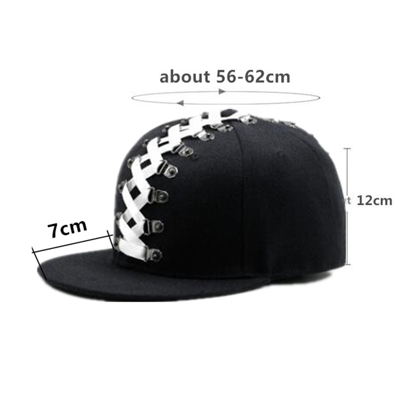 XdanqinX Novelty Punk Style Hi - Snapback Hat Flat review and price