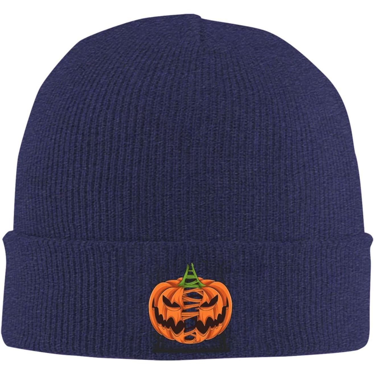 Scary Halloween Pumpkins with  - Beanie Cuffed Knit review and price