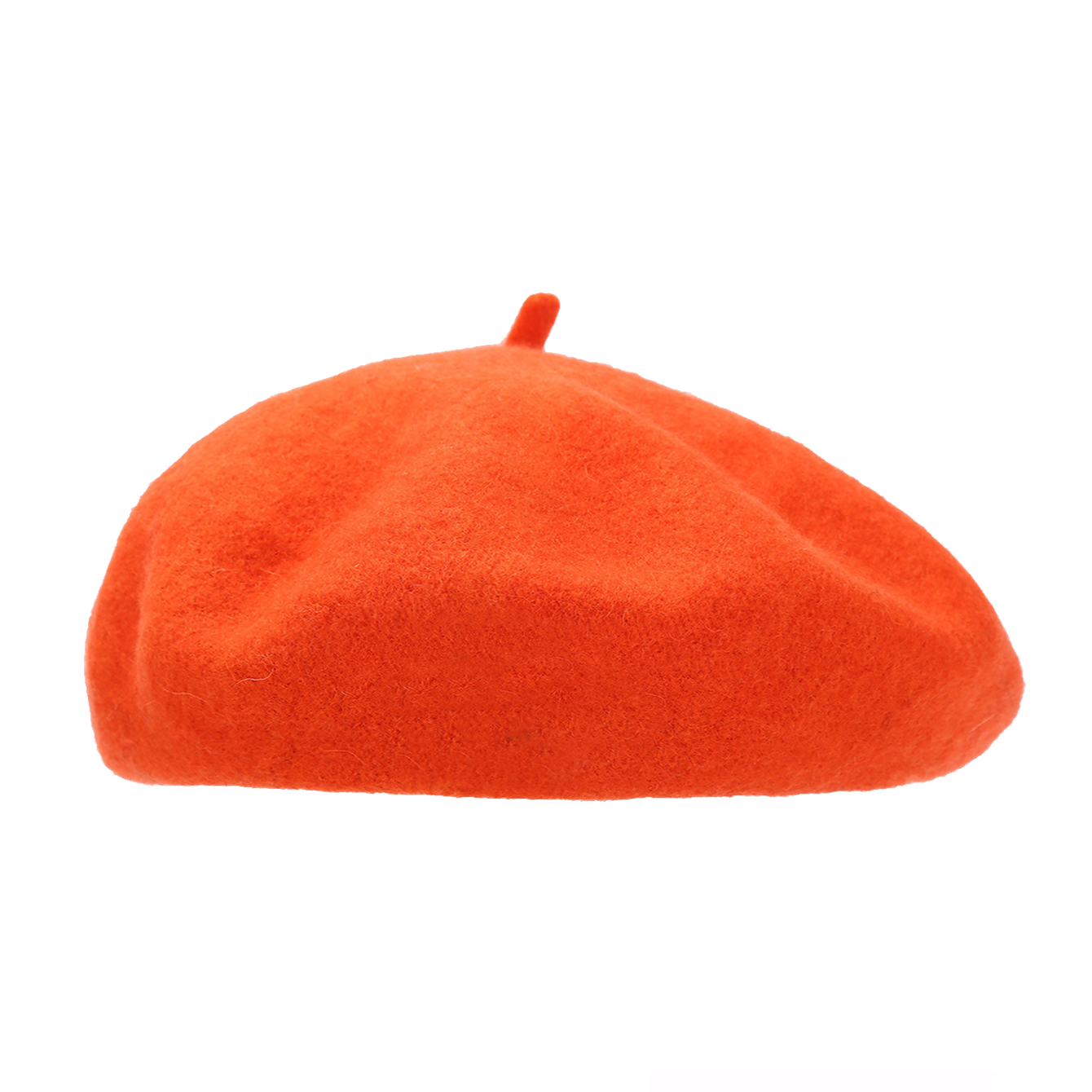 A solid-color wool beret for w - Beret French Wool review and price