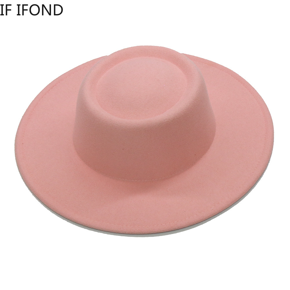 Fedora Hats Men Women 8.5CM Wi - Fedora Hat Wool review and price