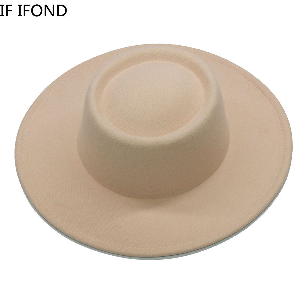 Fedora Hats Men Women 8.5CM Wi - Fedora Hat Wool review and price