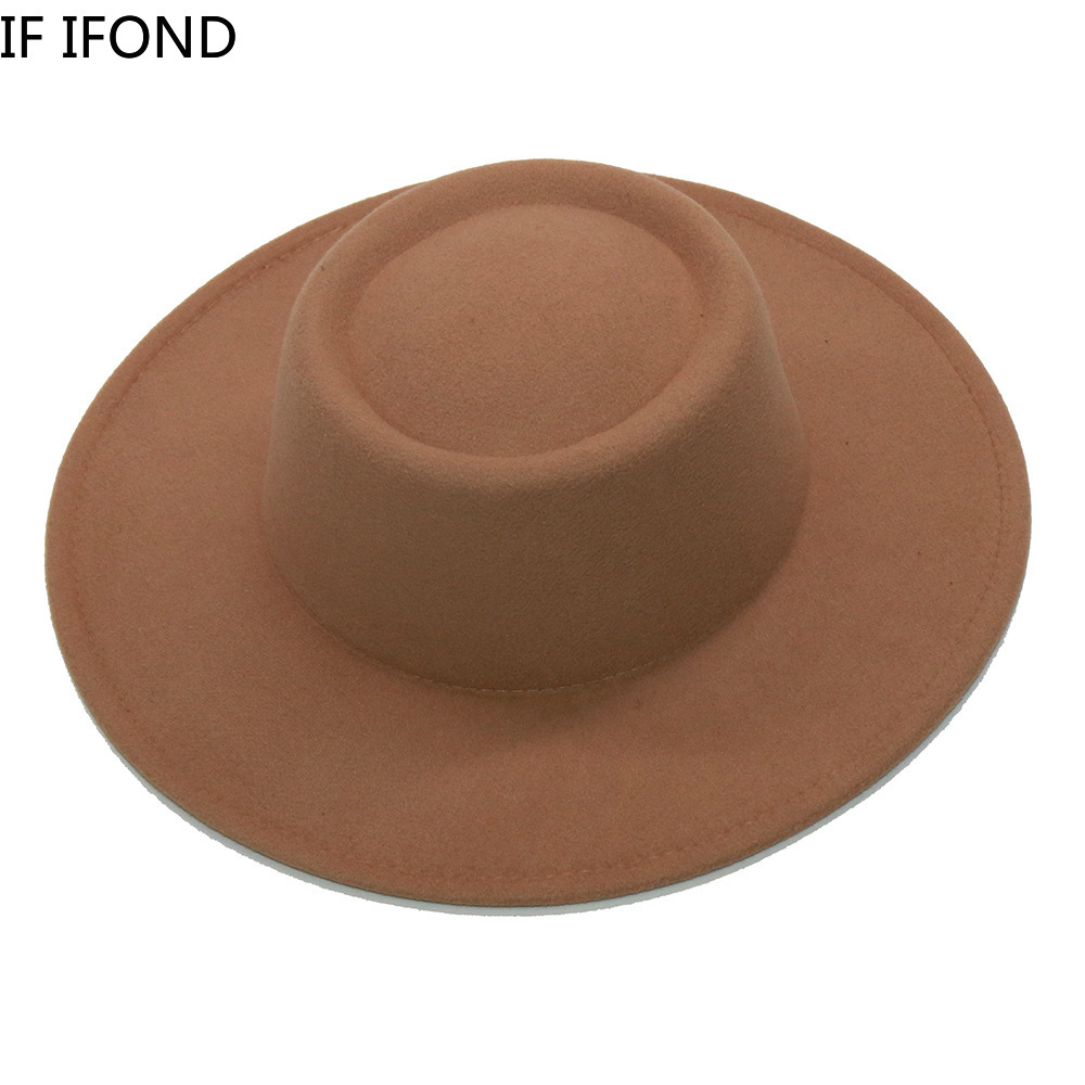 Fedora Hats Men Women 8.5CM Wi - Fedora Hat Wool review and price