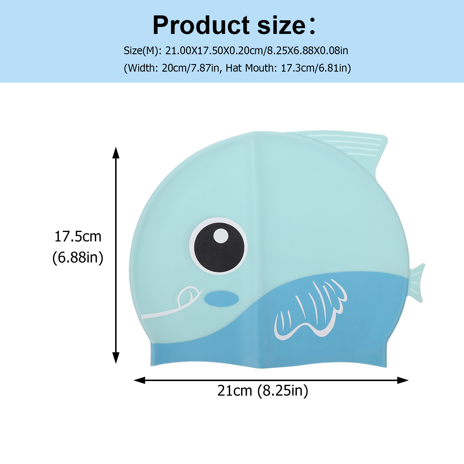 Silicone Cartoon Swimming Hat  - Swim Hat Silicone review and price