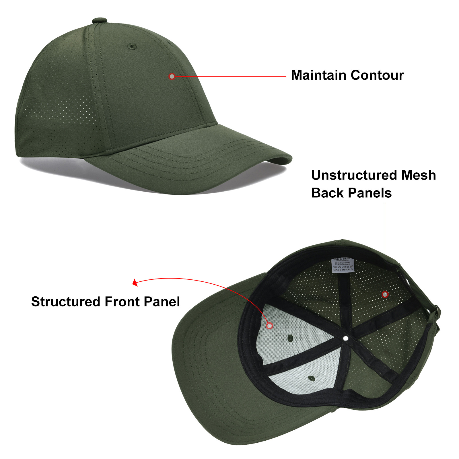 FUICUI Unisex Classic Mesh Adj - Golf Cap Dad review and price