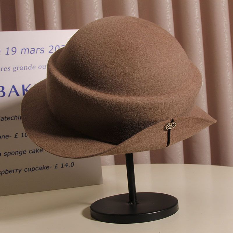 Wool Felt Sun Hats Round Top K - Fedora Hat Wool review and price