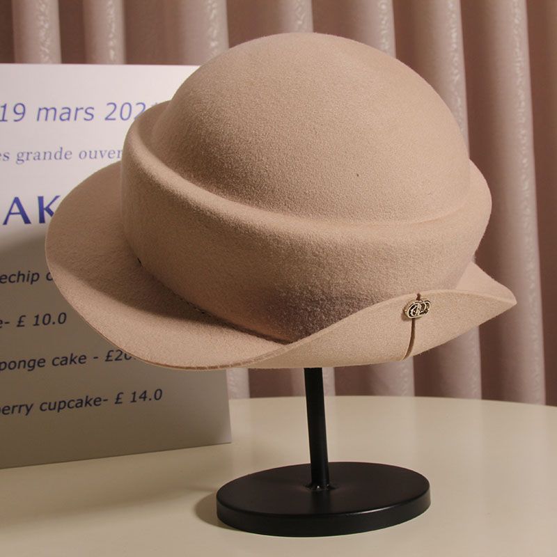 Wool Felt Sun Hats Round Top K - Fedora Hat Wool review and price
