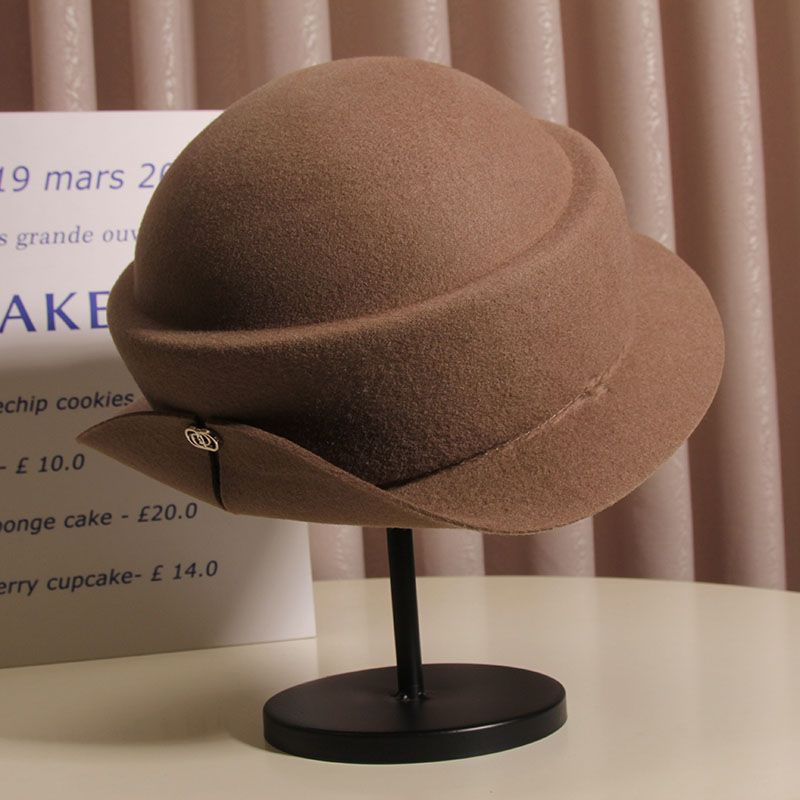 Wool Felt Sun Hats Round Top K - Fedora Hat Wool review and price
