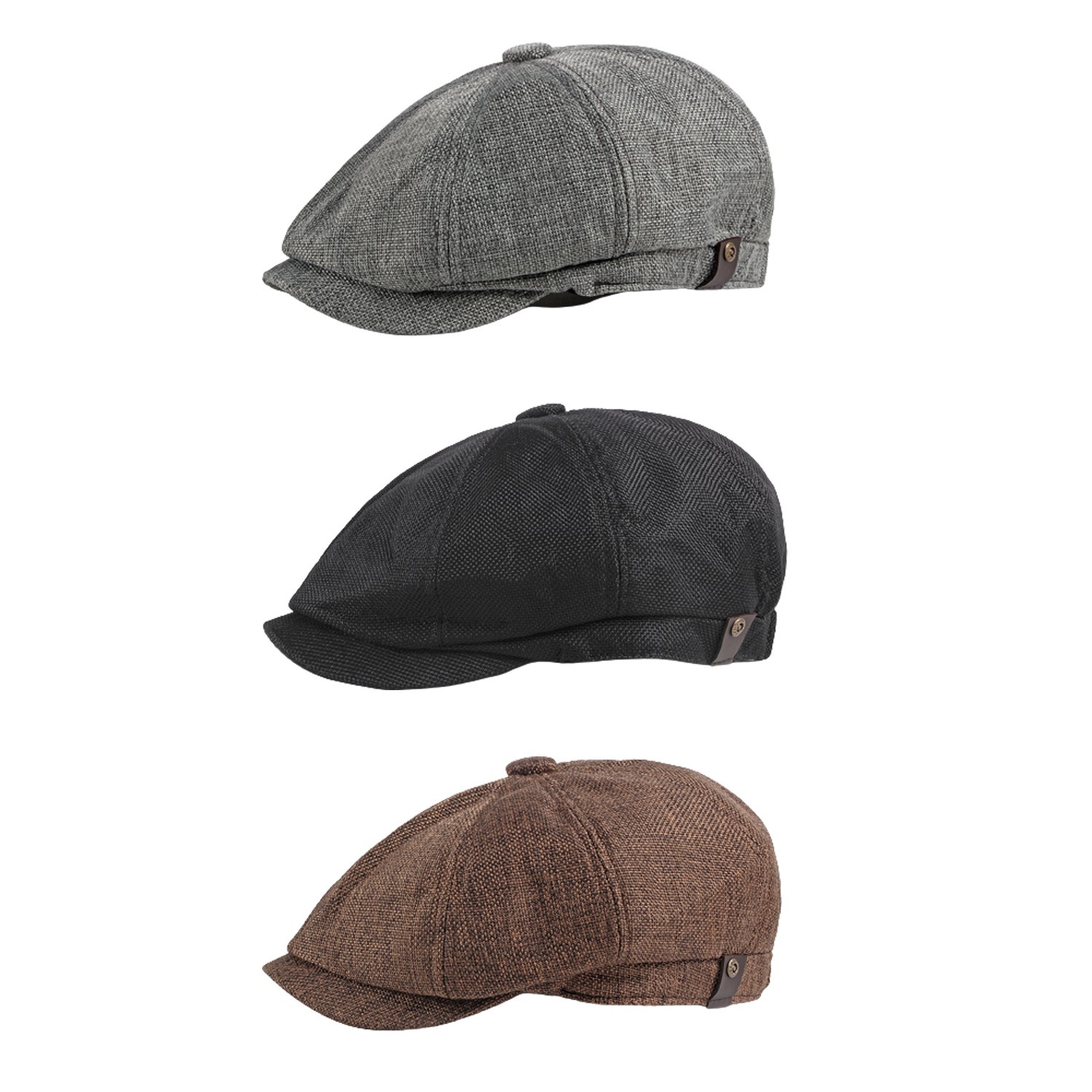 Men Classic 8 Panel Newsboy Ga - Newsboy Cap Ivy review and price