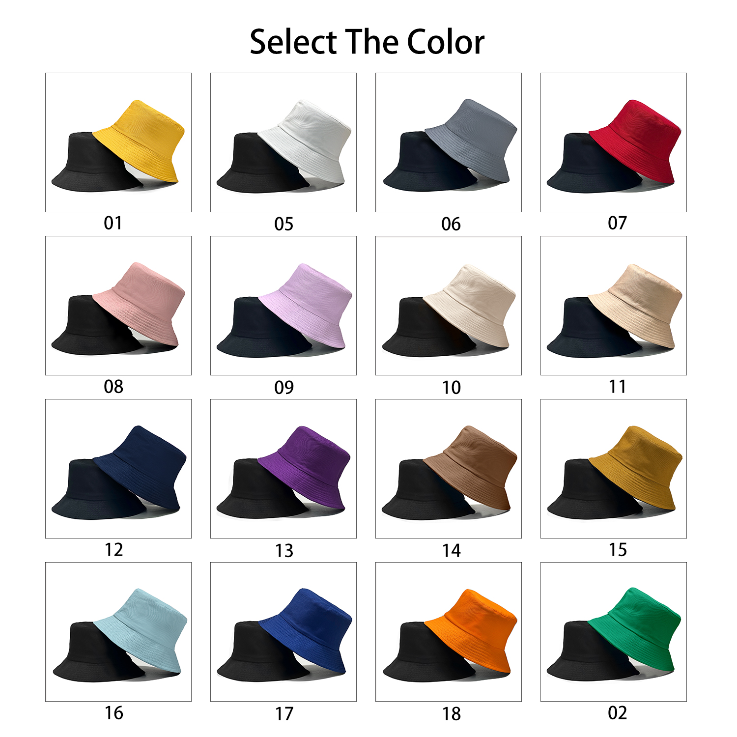Custom Logo Double Side Fisher - Bucket Hat Cotton review and price