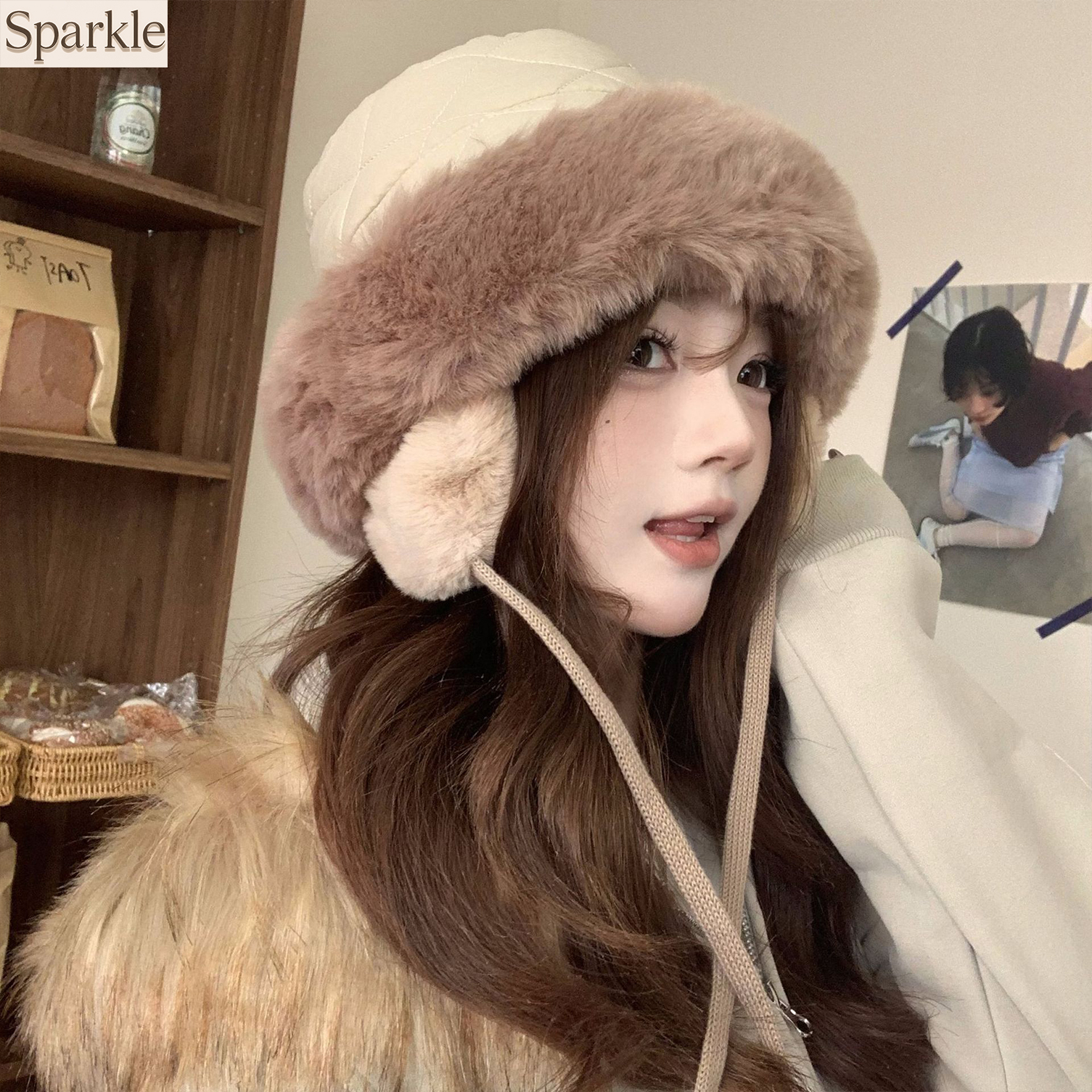 Women's Winter Quilted Faux Fu - Trapper Hat Ear Flap review and price