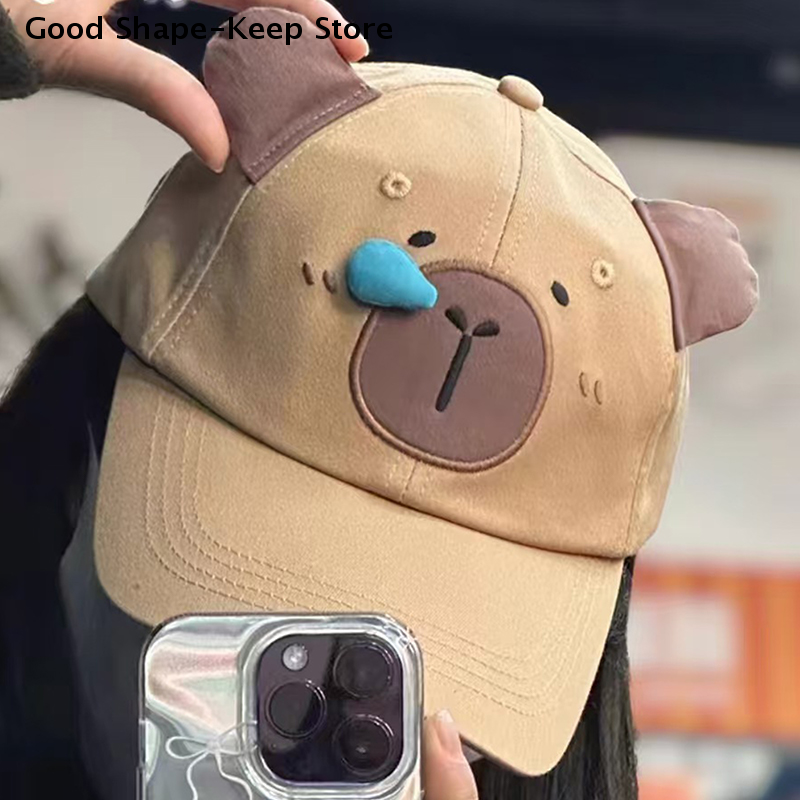 Capybara Embroidery Couple Bas - Golf Cap Dad review and price