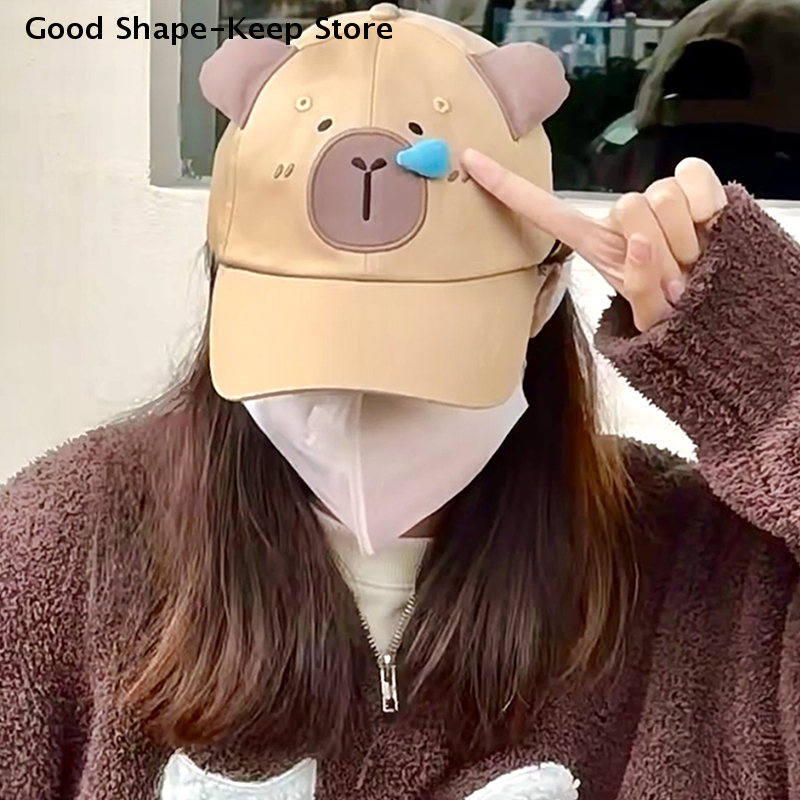 Capybara Embroidery Couple Bas - Golf Cap Dad review and price