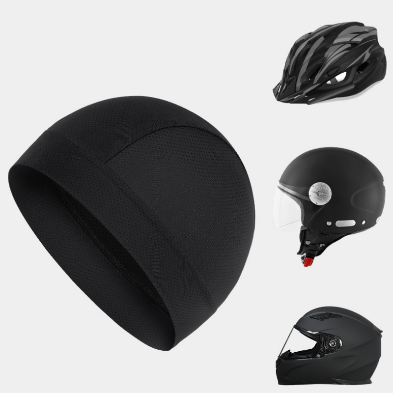 Summer Thin Breathable Mesh Sk - Skull Cap Helmet Liner review and price