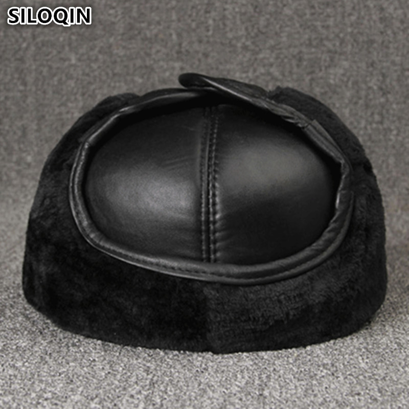 SILOQIN Men's Genuine Leather  - Winter Trapper Hat review and price
