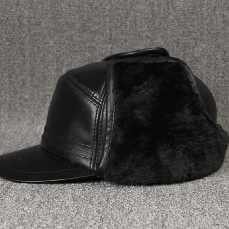 SILOQIN Men's Genuine Leather  - Winter Trapper Hat review and price