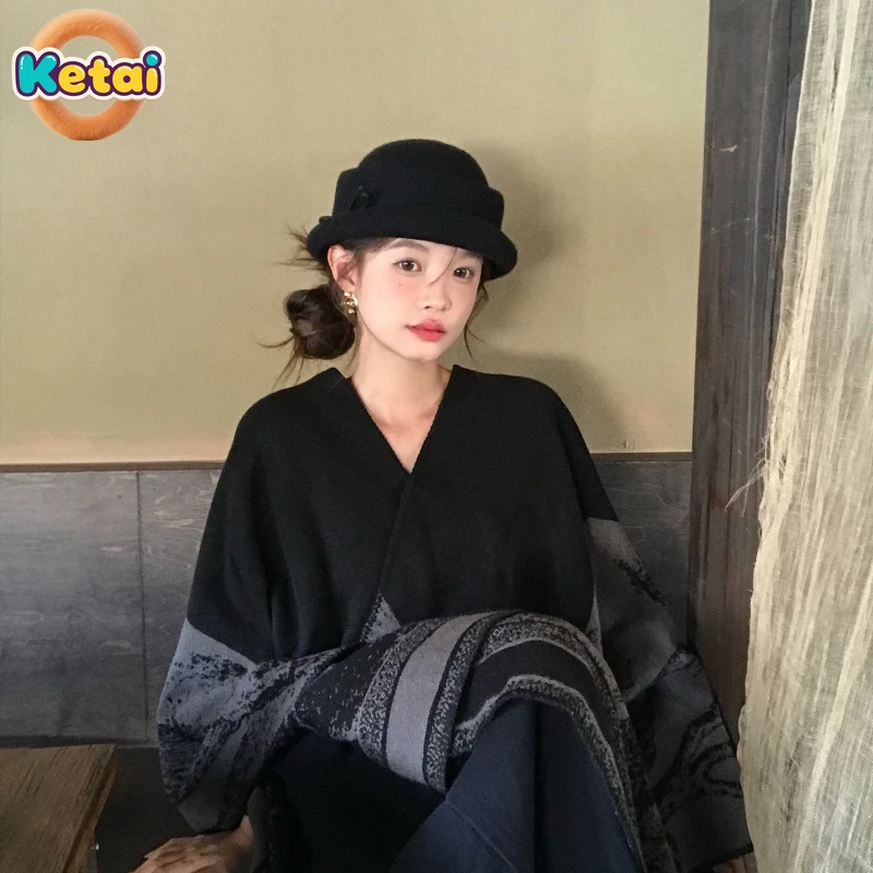 Black Wool Top Hat Beret Women - Beret French Wool review and price